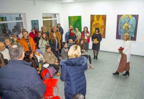 Відкриття виставки «про СВІТ» серії «Янголи» художниці Тетяни Мялковської